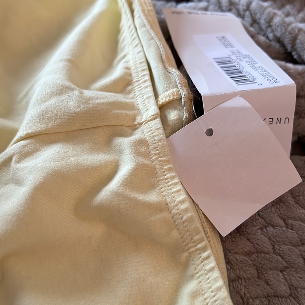 CARUSHKA YELLOW FOOTLESS TIGHTS - Picture 10 of 10